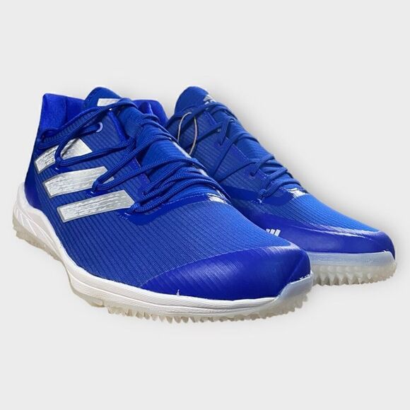 Adidas Adizero Afterburner 8 Baseball Turf Shoes Blue FZ4231 Mens size 12 New - Picture 4 of 10